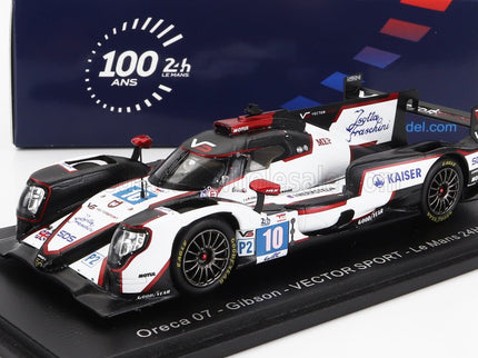 ORECA | 07 GIBSON GK428 4.2L V8 TEAM VECTOR SPORT N 10 24h LE MANS 2023 G.AUBRY - R.CULLEN - M.KAISER | WHITE BLACK