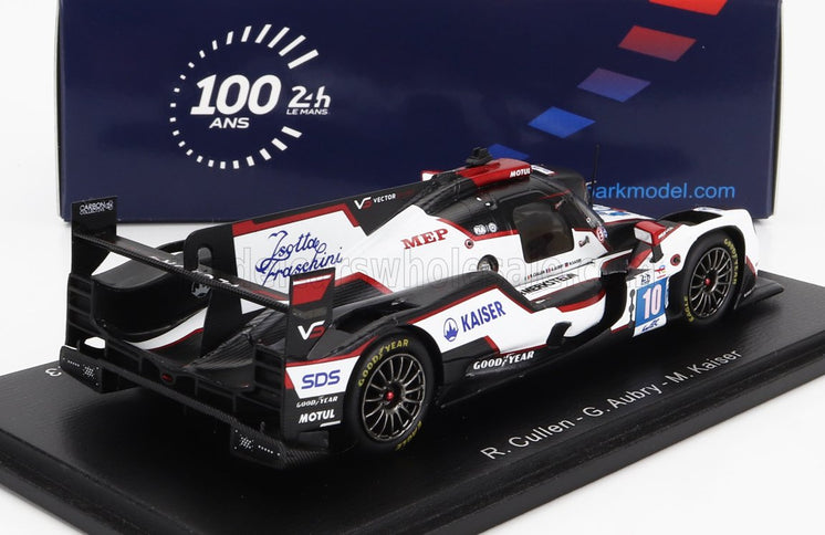 ORECA | 07 GIBSON GK428 4.2L V8 TEAM VECTOR SPORT N 10 24h LE MANS 2023 G.AUBRY - R.CULLEN - M.KAISER | WHITE BLACK