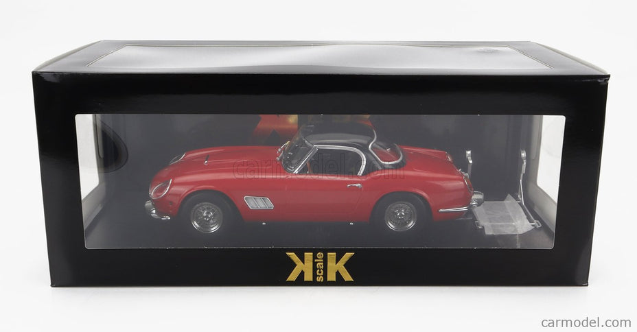 Ferrari 250GT California Spider With Hard-Top 1960 1:18 KK Scale červená čierna
