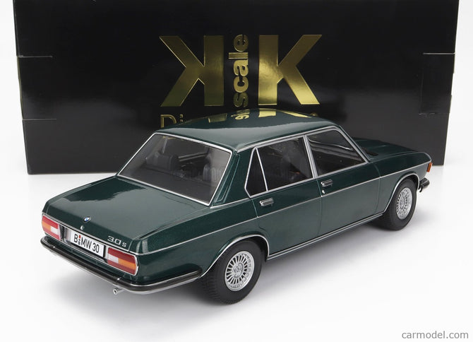 BMW 3.0S E3 Mkii 1971 1:18 KK Scale tmavozelená