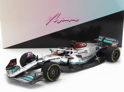 MERCEDES GP | F1 W13E TEAM MERCEDES-AMG PETRONAS F1 N 63 5th MIAMI GP 2022 GEORGE RUSSELL | SILVER GREEN