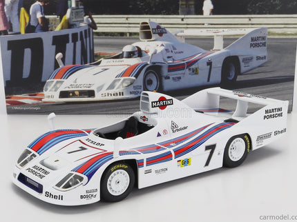 Porsche 936/77 2.1L F6 Turbo Team Martini Racing N°7 3. Miesto 24h Le Mans 1978 H.Haywood - P.Gregg - R.Joest 1:18 Werk83 biela červená svetlomodrá