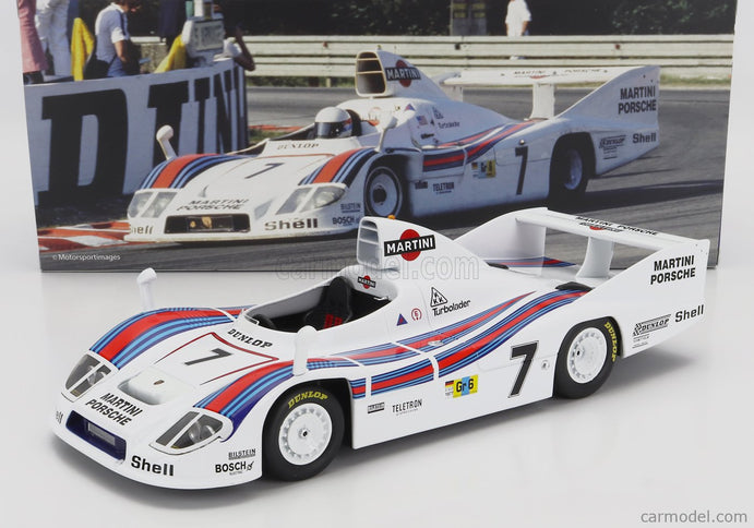 Porsche 936/77 2.1L F6 Turbo Team Martini Racing N°7 3. Miesto 24h Le Mans 1978 H.Haywood - P.Gregg - R.Joest 1:18 Werk83 biela červená svetlomodrá
