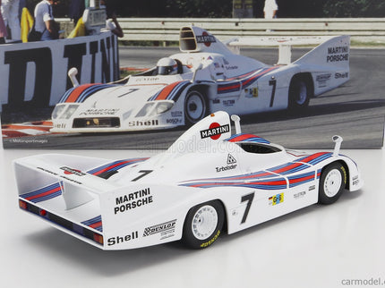 Porsche 936/77 2.1L F6 Turbo Team Martini Racing N°7 3. Miesto 24h Le Mans 1978 H.Haywood - P.Gregg - R.Joest 1:18 Werk83 biela červená svetlomodrá