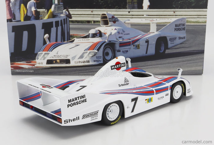 Porsche 936/77 2.1L F6 Turbo Team Martini Racing N°7 3. Miesto 24h Le Mans 1978 H.Haywood - P.Gregg - R.Joest 1:18 Werk83 biela červená svetlomodrá