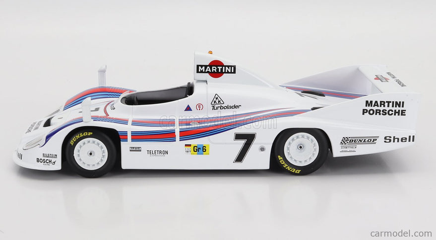 Porsche 936/77 2.1L F6 Turbo Team Martini Racing N°7 3. Miesto 24h Le Mans 1978 H.Haywood - P.Gregg - R.Joest 1:18 Werk83 biela červená svetlomodrá