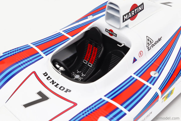 Porsche 936/77 2.1L F6 Turbo Team Martini Racing N°7 3. Miesto 24h Le Mans 1978 H.Haywood - P.Gregg - R.Joest 1:18 Werk83 biela červená svetlomodrá