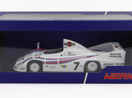 Porsche 936/77 2.1L F6 Turbo Team Martini Racing N°7 3. Miesto 24h Le Mans 1978 H.Haywood - P.Gregg - R.Joest 1:18 Werk83 biela červená svetlomodrá