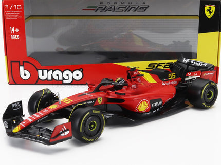 FERRARI | F1  SF-23 TEAM SCUDERIA FERRARI N 55 POLE POSITION 3rd MONZA ITALY GP 2023 CARLOS SAINZ | RED BLACK YELLOW