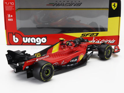 FERRARI | F1  SF-23 TEAM SCUDERIA FERRARI N 55 POLE POSITION 3rd MONZA ITALY GP 2023 CARLOS SAINZ | RED BLACK YELLOW