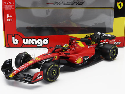 FERRARI | F1  SF-23 TEAM SCUDERIA FERRARI N 16 4th MONZA ITALY GP 2023 CHARLES LECLERC | RED BLACK YELLOW