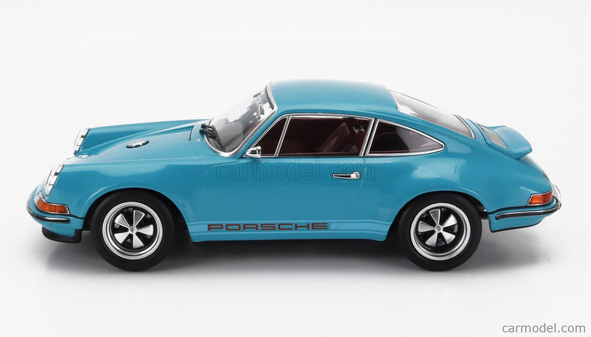 Porsche 911 BY Singer Coupe 2014 1:18 KK Scale tyrkysová modrá