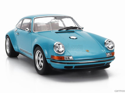 Porsche 911 BY Singer Coupe 2014 1:18 KK Scale tyrkysová modrá