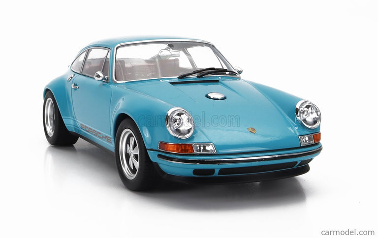 Porsche 911 BY Singer Coupe 2014 1:18 KK Scale tyrkysová modrá