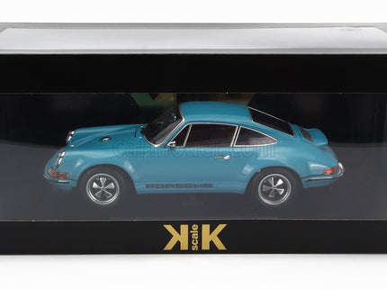 Porsche 911 BY Singer Coupe 2014 1:18 KK Scale tyrkysová modrá