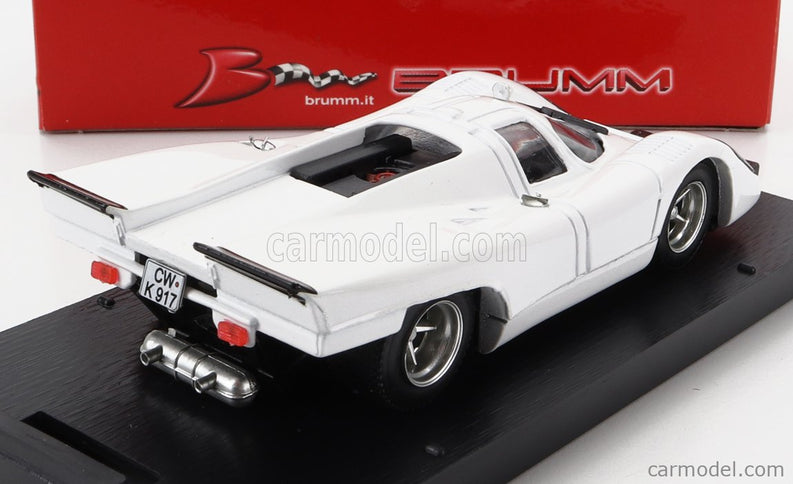 Porsche 917K Stradale Road - Joachim Grossbad - 1975 1:43 Brumm biela