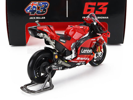 DUCATI | DESMOSEDICI GP22 TEAM LENOVO N 43 MOTOGP SEASON 2022 JACK MILLER | RED