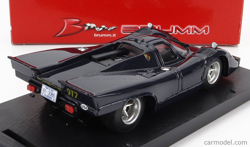 Porsche 917K Stradale Road - Conte Rossi - 1975 1:43 Brumm modrá