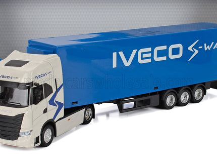 IVECO FIAT | S-WAY 570 TRUCK CASSONATO 2021 | BLUE SILVER MET