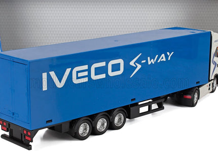 IVECO FIAT | S-WAY 570 TRUCK CASSONATO 2021 | BLUE SILVER MET