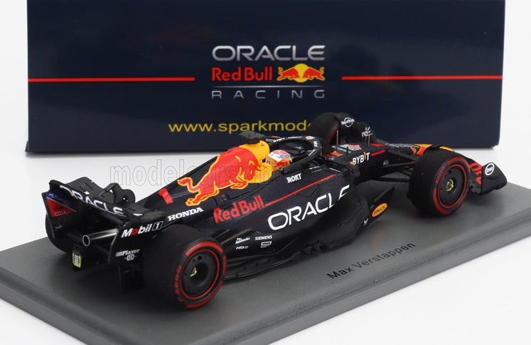 RED BULL | F1  RB19 TEAM ORACLE RED BULL RACING N 1 WORLD CHAMPION WINNER BELGIUM GP 2023 MAX VERSTAPPEN | MATT BLUE