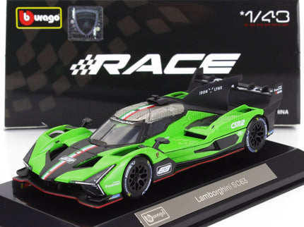 LAMBORGHINI | SC63 N 63 2023 - CON VETRINA - WITH SHOWCASE | GREEN BLACK