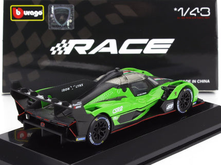 LAMBORGHINI | SC63 N 63 2023 - CON VETRINA - WITH SHOWCASE | GREEN BLACK