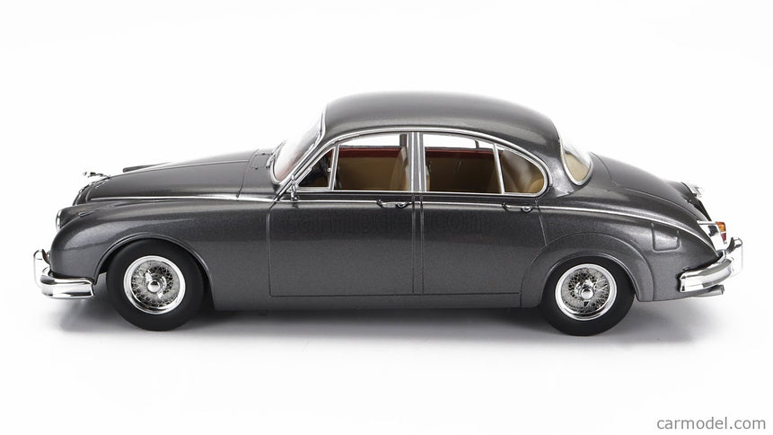 Jaguar Mkii 3.8 RHD 1959 1:18 KK Scale tmavosivá metalická
