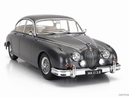 Jaguar Mkii 3.8 RHD 1959 1:18 KK Scale tmavosivá metalická