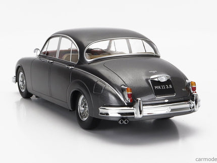 Jaguar Mkii 3.8 RHD 1959 1:18 KK Scale tmavosivá metalická