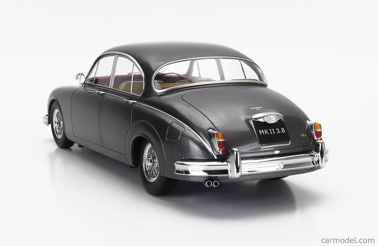 Jaguar Mkii 3.8 RHD 1959 1:18 KK Scale tmavosivá metalická