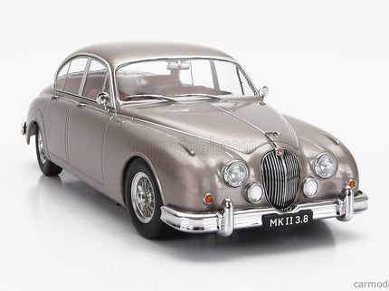 Jaguar Mkii 3.8 RHD 1959 1:18 KK Scale perleťová strieborná