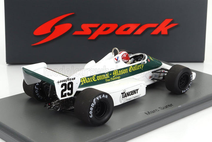ARROWS | F1  A6 N 29 EUROPEAN GP 1983 M.SURER | WHITE GREEN