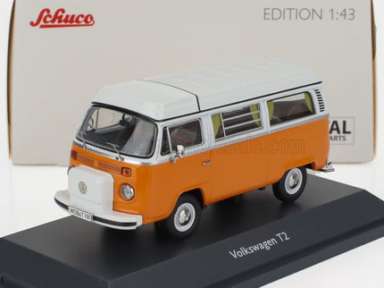 VOLKSWAGEN | T2b CAMPER VAN 1962 | ORANGE WHITE
