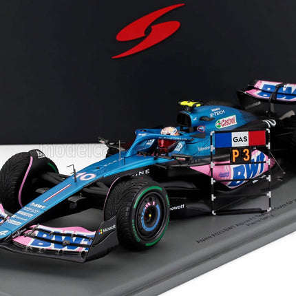 ALPINE | F1  A523 TEAM BWT ALPINE N 10 3rd DUTCH GP 2023 PIERRE GASLY | BLUE PINK