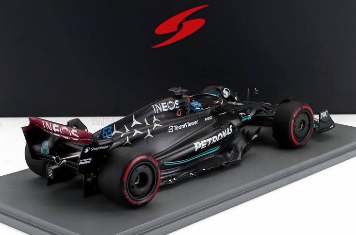 MERCEDES GP | F1 W14 TEAM MERCEDES-AMG PETRONAS FORMULA ONE N 63 3rd SPAIN GP 2023 GEORGE RUSSELL | MATT BLACK