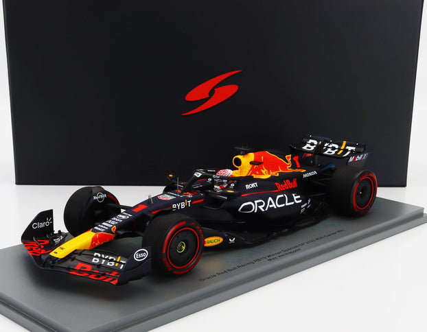 RED BULL | F1  RB19 TEAM ORACLE RED BULL RACING N 1 WORLD CHAMPION (40th CAREER VICTORY) WINNER SPAIN GP 2023 MAX VERSTAPPEN | MATT BLUE