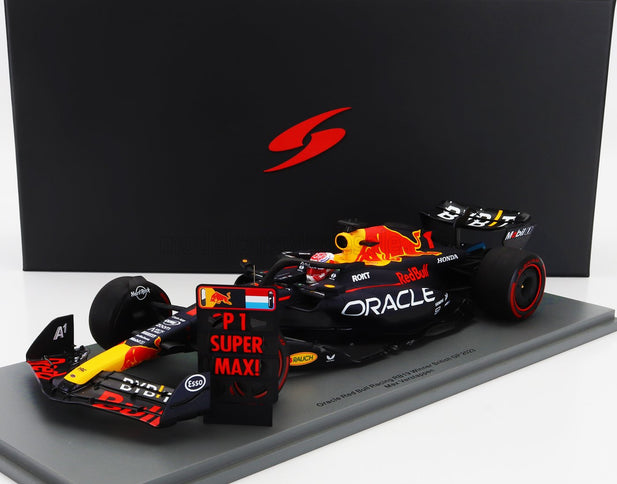 RED BULL | F1  RB19 TEAM ORACLE RED BULL RACING N 1 WORLD CHAMPION WINNER BRITISH GP 2023 MAX VERSTAPPEN | MATT BLUE