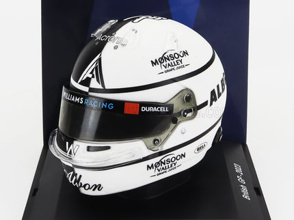 BELL HELMET | F1  CASCO HELMET WILLIAMS	FW45 TEAM WILLIAMS RACING N 23 BRITISH GP 2023 ALEXANDER ALBON | WHITE BLACK