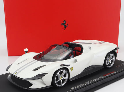 Ferrari Daytona SP3 Open Roof Icona 2022 1:18 BBR Models biela Italia - biela