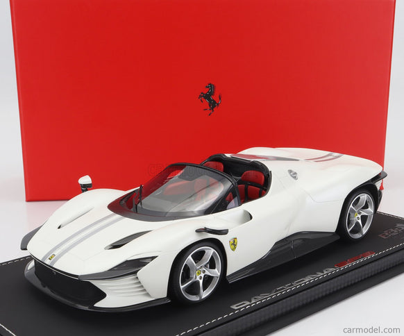Ferrari Daytona SP3 Open Roof Icona 2022 1:18 BBR Models biela Italia - biela