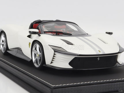 Ferrari Daytona SP3 Open Roof Icona 2022 1:18 BBR Models biela Italia - biela