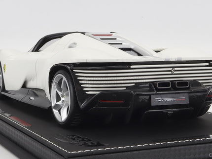 Ferrari Daytona SP3 Open Roof Icona 2022 1:18 BBR Models biela Italia - biela