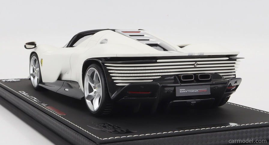 Ferrari Daytona SP3 Open Roof Icona 2022 1:18 BBR Models biela Italia - biela