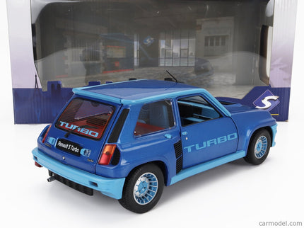 Renault R5 Turbo 1981 1:18 Solido modrá