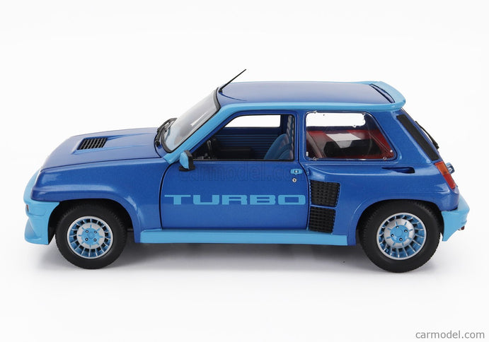 Renault R5 Turbo 1981 1:18 Solido modrá