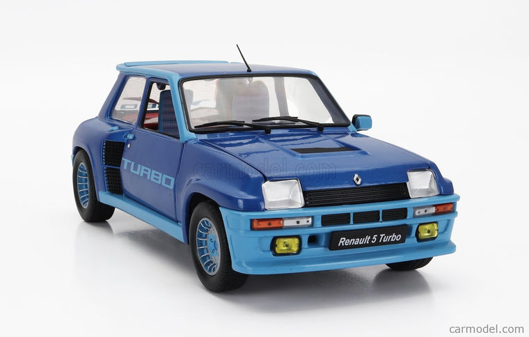 Renault R5 Turbo 1981 1:18 Solido modrá