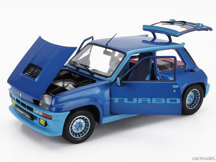 Renault R5 Turbo 1981 1:18 Solido modrá