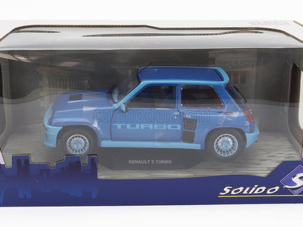 Renault R5 Turbo 1981 1:18 Solido modrá