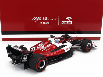 ALFA ROMEO | F1  C42 TEAM ORLEN RACING N 77 6th BAHRAIN GP 2022 VALTTERI BOTTAS | WHITE RED MET